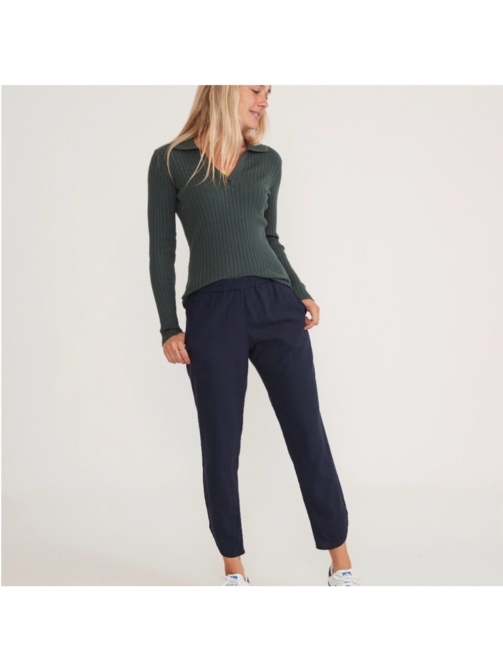 Marine Layer Allison Pants Navy